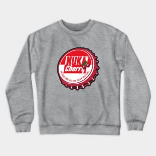 Vintage Nuka Cherry Soda Bottlecap Crewneck Sweatshirt